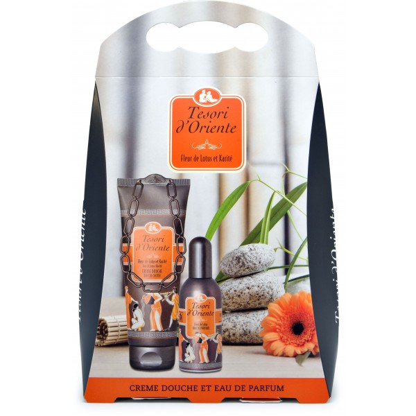 Tesori d'Oriente confezione 2 pz. fior di loto karite Tesori d'Oriente confezione 2 pz. fior di loto karite