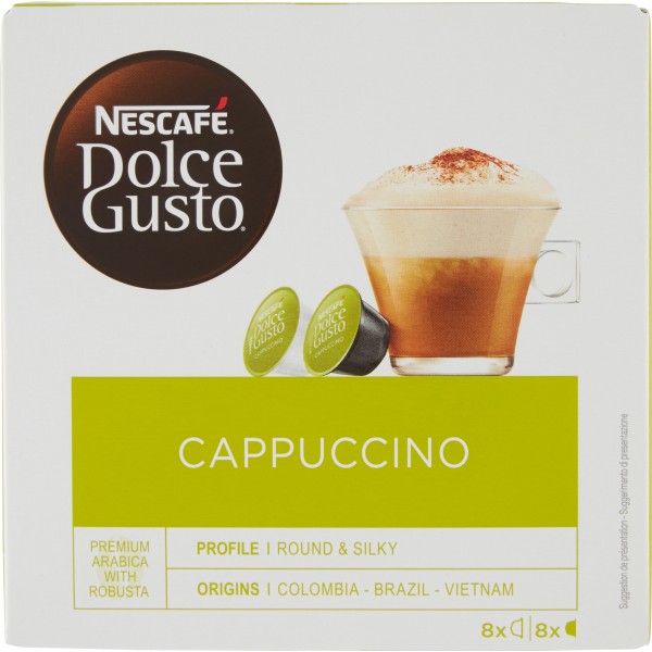 Nescafè Dolce Gusto Cappuccino Bevanda In Cialde Conf. 16 Capsule