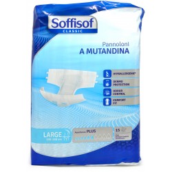 Soffisof pannolino mutandina large x15