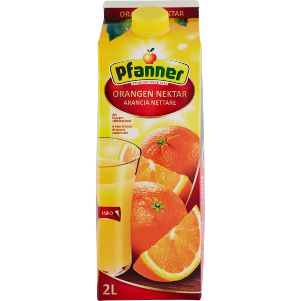Pfanner nettare arancia 50% lt.2