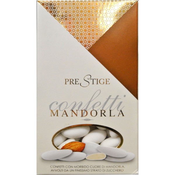 Confetti mandorla bianchi Buratti 500 gr.