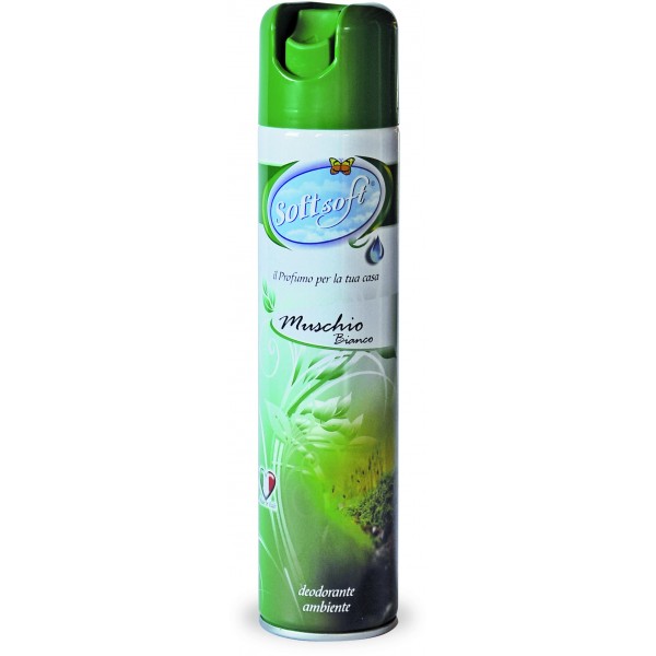 Soft Soft Deodorante Per Ambienti Spray Al Muschio Bianco ml. 300