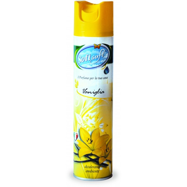 Soft Soft Deodorante Per Ambiente Essenza Di Vaniglia Spray ml. 300