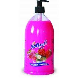 Soft Soft sapone liquido alla fragola comp.lt.1