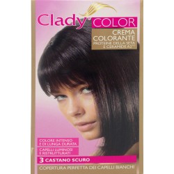 Clady shampo color castano scuro n.3