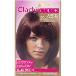 Clady shampo color rosso tiziano n.6.46