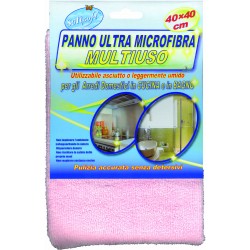 Soft Soft panno multiuso microfibra rosa cm.40x40