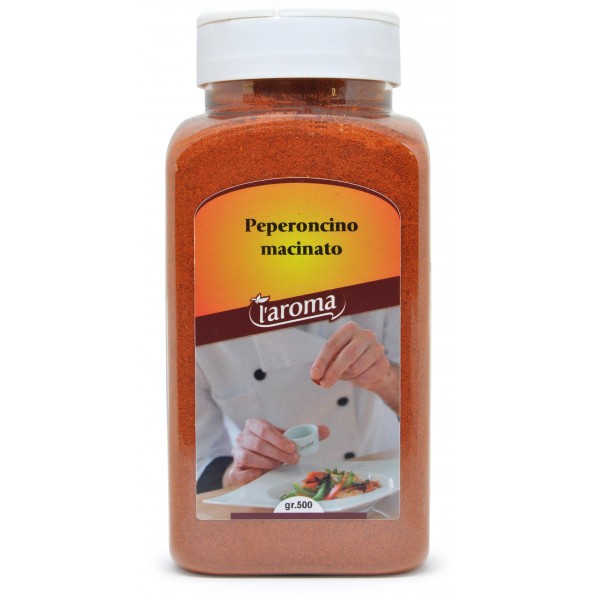 L'Aroma peperoncino macinato pet gr.500 L'Aroma peperoncino macinato pet gr.500