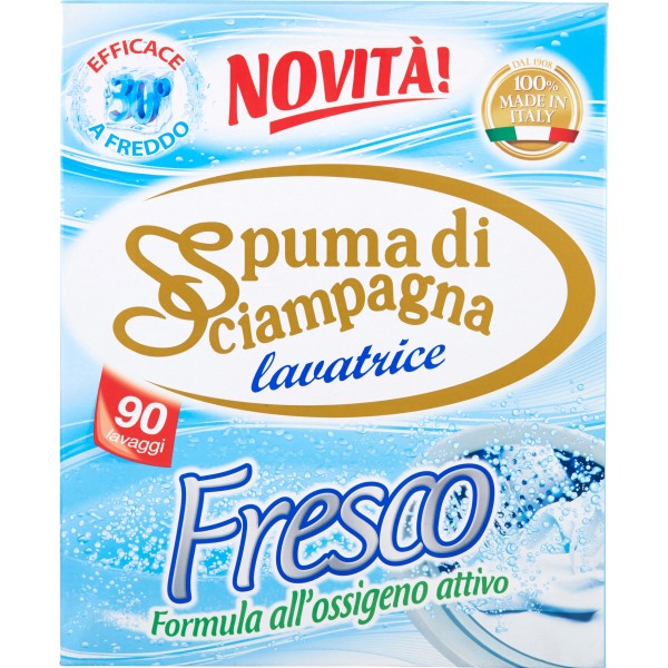 Spuma di Sciampagna fustino fresco 90 misurini