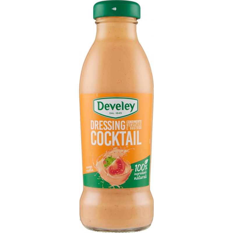 Develey Dressing Salsa Cocktail Rosa Condimento In Bottiglia ml. 230