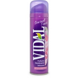 Vidal deodorante spray sensual touch ml.150