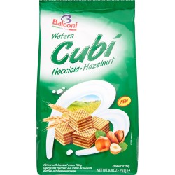 Balconi wafer cubi nocciola gr.250