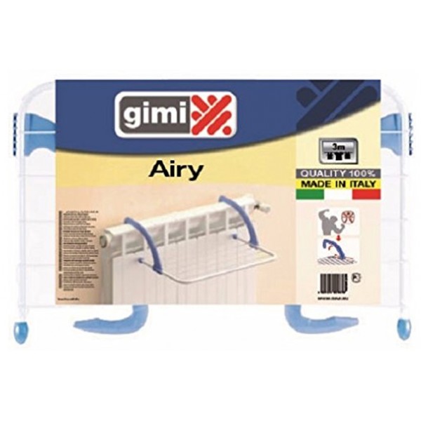 Gimi stendibiancheria airy 3 mt. Gimi stendibiancheria airy 3 mt.