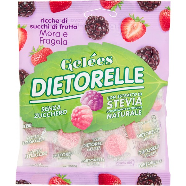Dietorelle Gelées Mora e Fragola 70 gr.