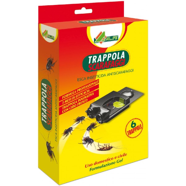 Alfe trappola per scarafaggi pz.6 Alfe trappola per scarafaggi pz.6