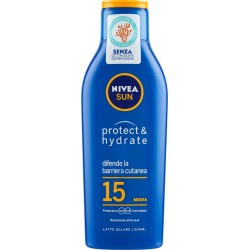 Nivea Sun protect & hydrate Latte Solare FP 15 Media 200 ml