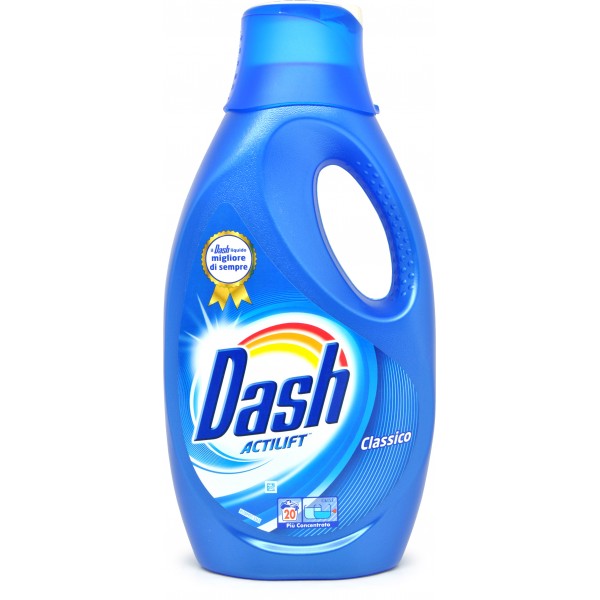 Dash detersivo liquido actilift classico 20 lavaggi
