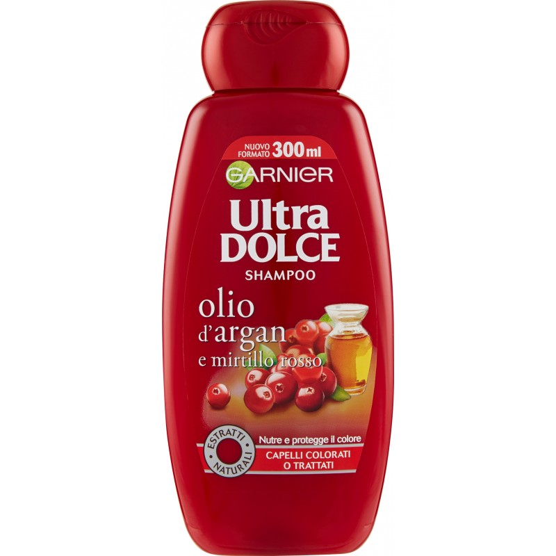 Garnier Ultra Dolce Shampoo Argan Mirtillo Capelli Colorati ml. 300