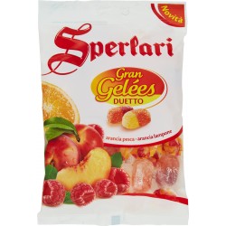 Sperlari Gran Gelées Duetto Arancia Pesca - Arancia Lampone 175 g