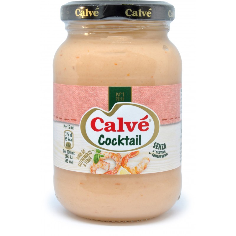 Calvè Salsa Rosa Cocktail Vasetto gr. 225 | Ordinala su Cicalia