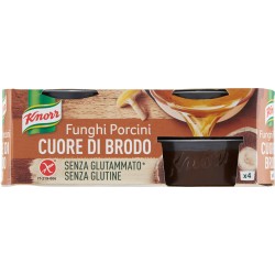 Knorr Cuore di Brodo Funghi Porcini 4 x 28 gr.
