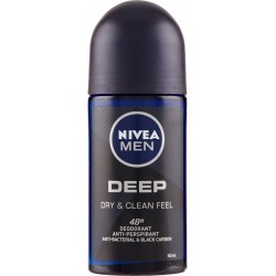 Nivea Men Deep Roll-On Deodorant Anti-Perspirant 50 ml