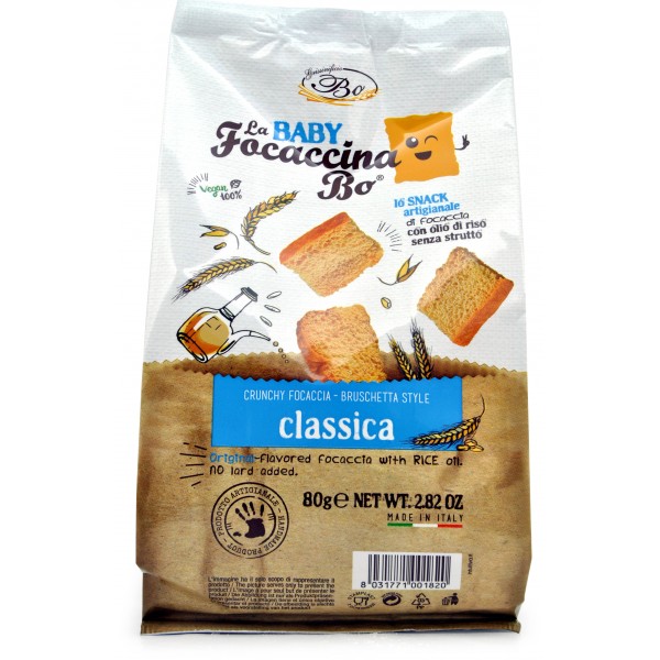 Bo focaccina baby classica gr.80 Bo focaccina baby classica gr.80