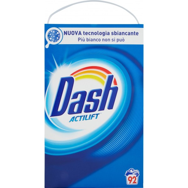 Dash Actilift Detersivo In Polvere Per Bucato Fusto 92 Misurini