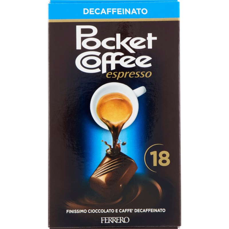 Cioccolatini Pocket Coffee decaffeinato espresso Ordinali ora su Cic