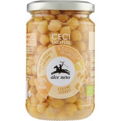 Alce nero Legumi Lessati Ceci Bio 300 gr.