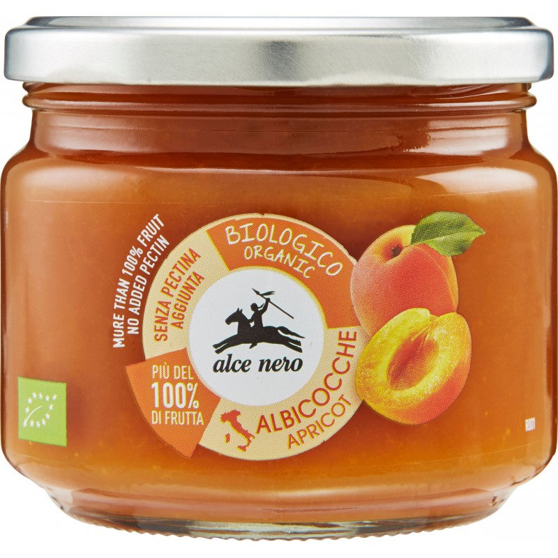 Alce nero composta di Albicocche Bio gr.270