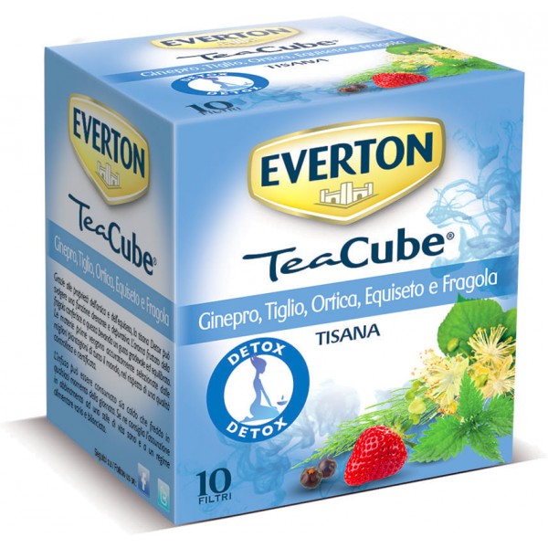 Everton TeaCube Tisana Detox pz.10