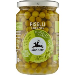 Alce nero Legumi Lessati Piselli Bio 300 gr.