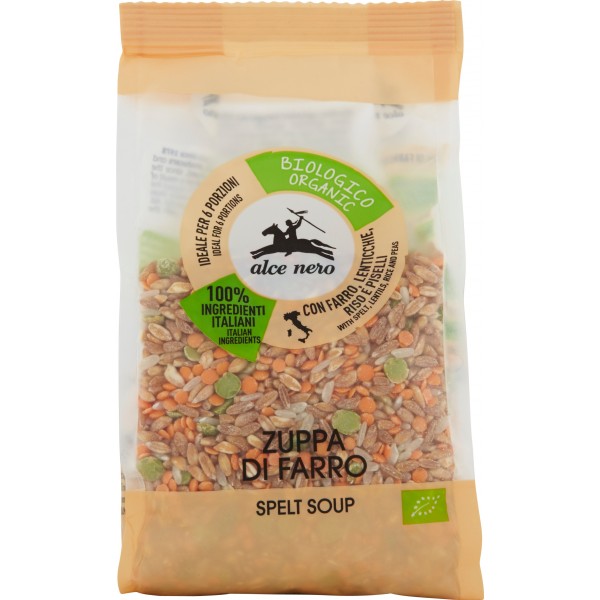 Alce nero Zuppa di Farro Bio 400 gr.