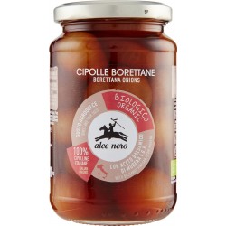 Alce nero Cipolle Borettane bio in aceto balsamico gr.350