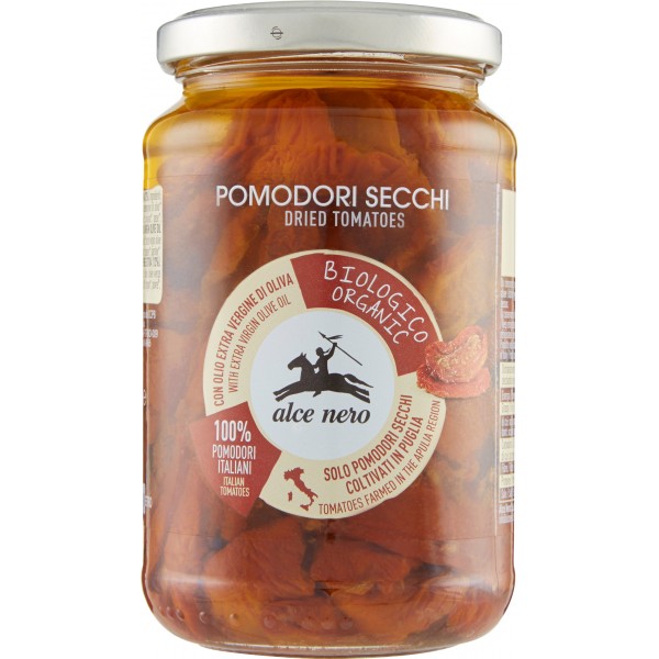 Alce nero Pomodori Secchi Bio in olio gr.330