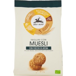 Alce nero Frollini con Muesli con Fiocchi di Avena Bio gr.250