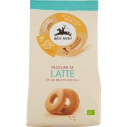 Alce nero Frollini al Latte Bio gr.350