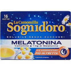 Sognid'oro La Camomilla Melatonina 16 x 4 gr.
