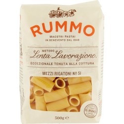 Rummo Mezzi rigatoni N° 51 500 gR.