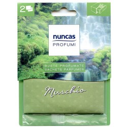 Nuncas buste profumate per cassetti muschio