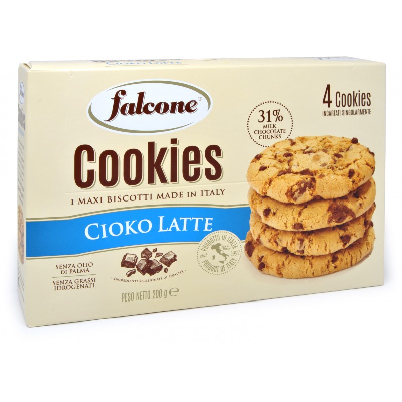 Cookies cioko latte Falcone gr.50 x4 Ordinali ora su Cicalia