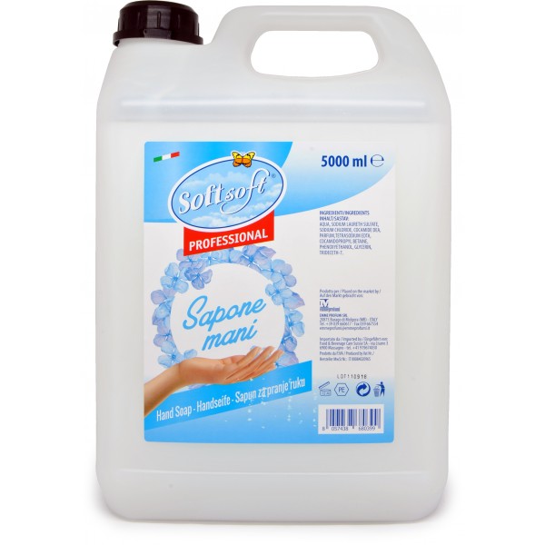 Soft Soft Sapone Liquido Per Mani Classico Tanica lt.5