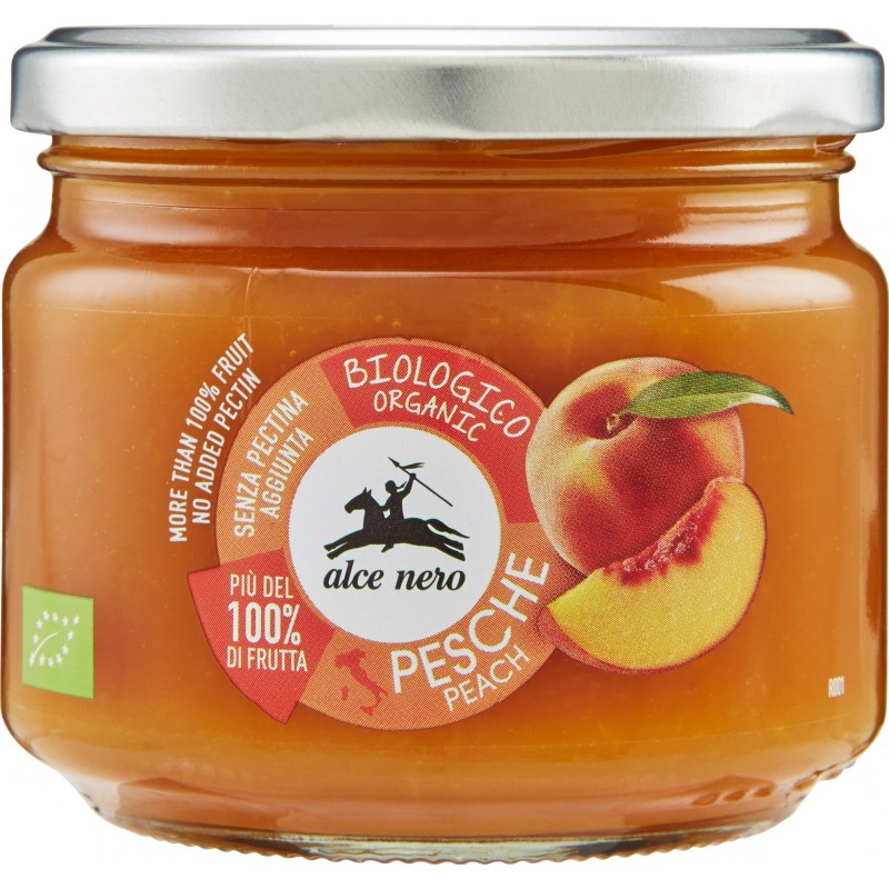 Alce Nero bio composta pesche gr.270