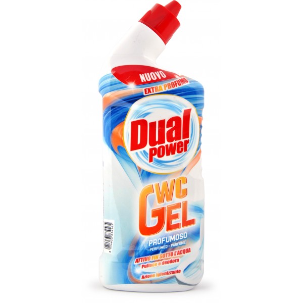 Dual power wc gel profumoso ml.750