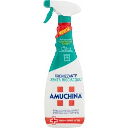 Amuchina Spray Senza Risciacquo 750 ml.