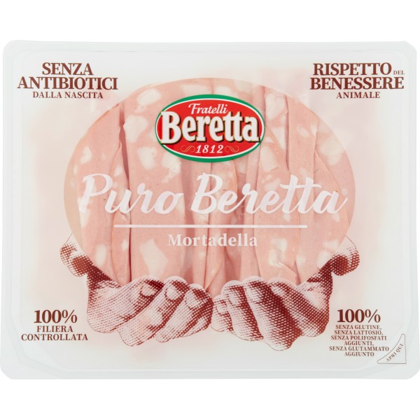 Mortadella Puro Beretta Fratelli Beretta 100 gr. Ordina su Cicalia!
