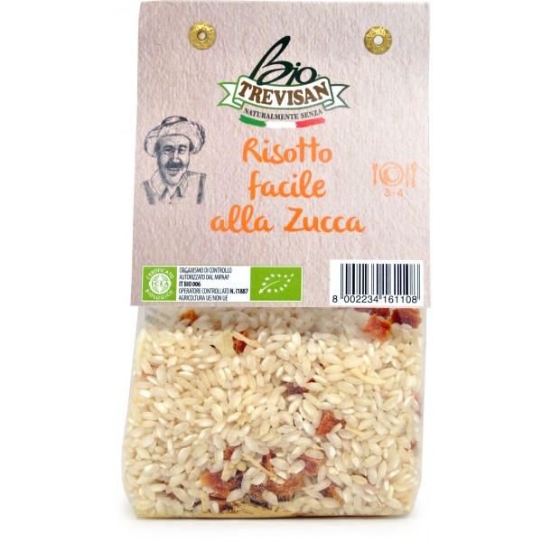 Trevisan risotto facile alla zucca Bio gr.250