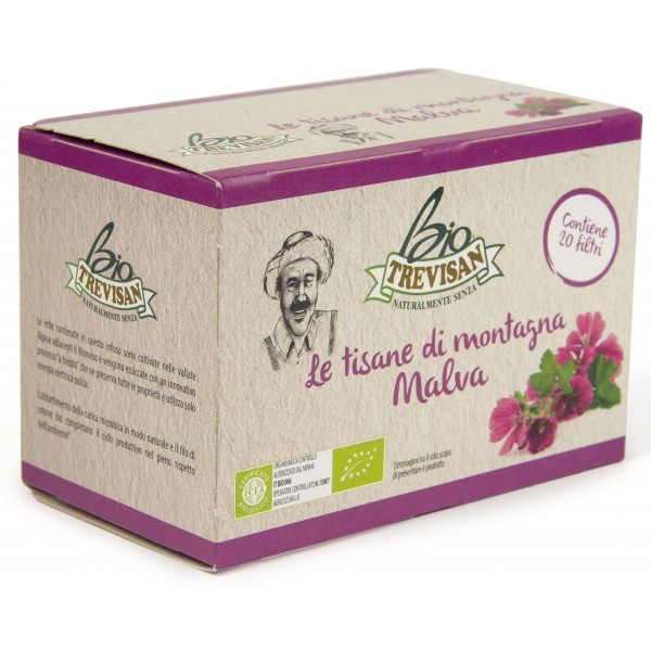 Trevisan Le Tisane Di Montagna Malva Bio 20 Filtri