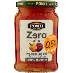 Ponti Zero olio Peperoni Grigliati ai Profumi dell'Orto 290 gr.